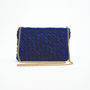 VELVET CLUTCH